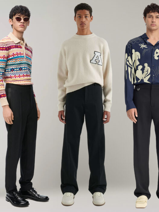 Looks de hombre con pantalón negro