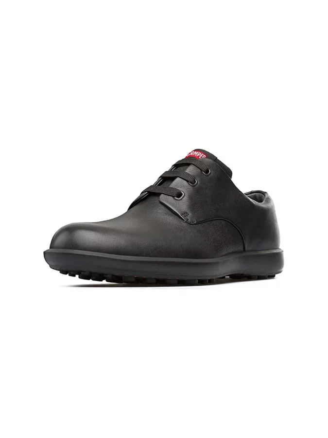 zapato derby negro de hombre