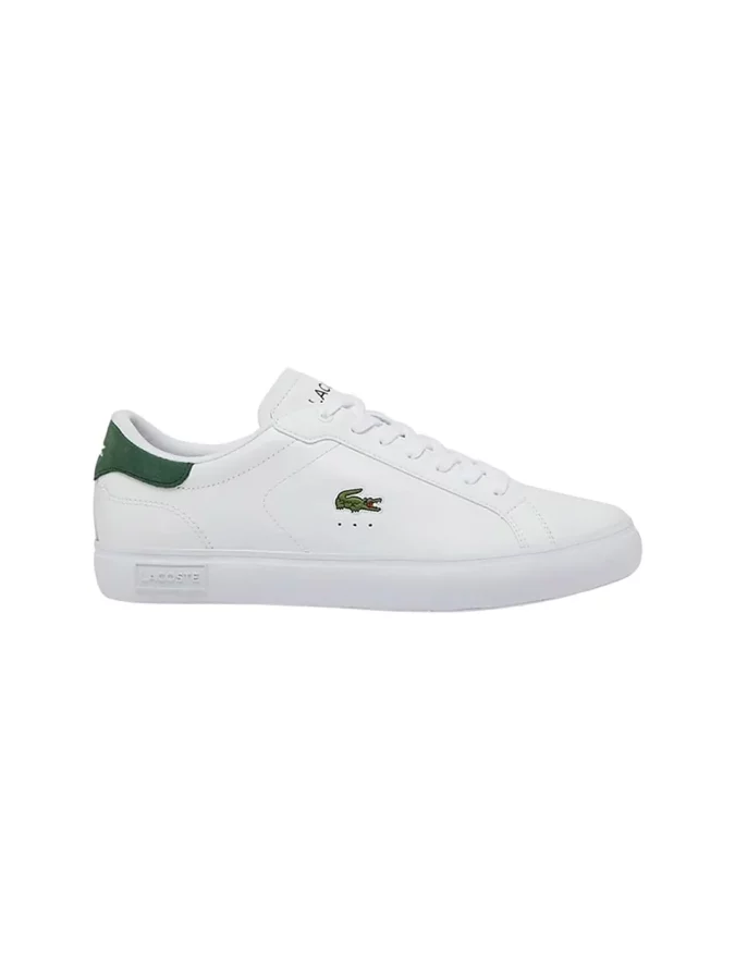 zapatillas blancas básicas de Lacoste hombre