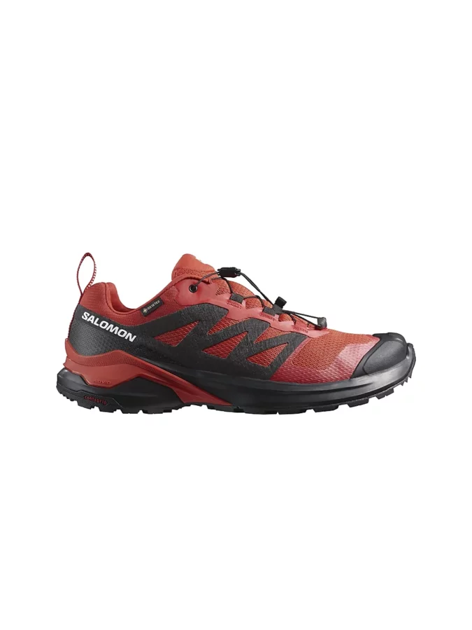 zapatillas en rojo y negro de Salomon para hombre