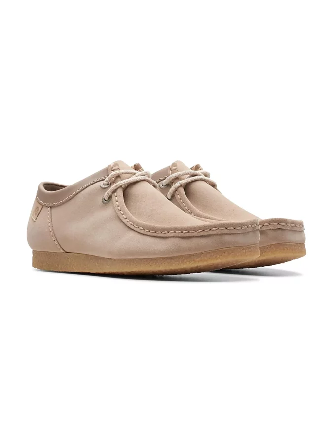 Zapatos de ante beige para hombre