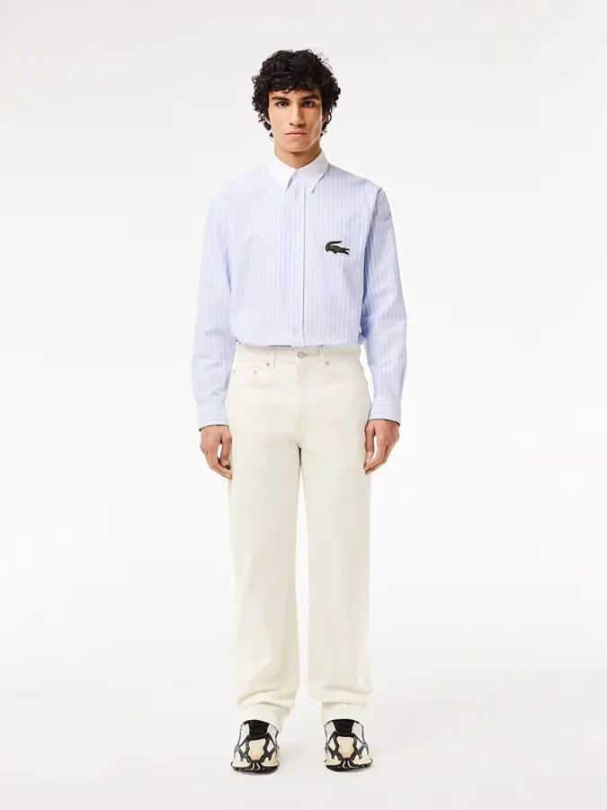 pantalones blancos de Lacoste para hombres