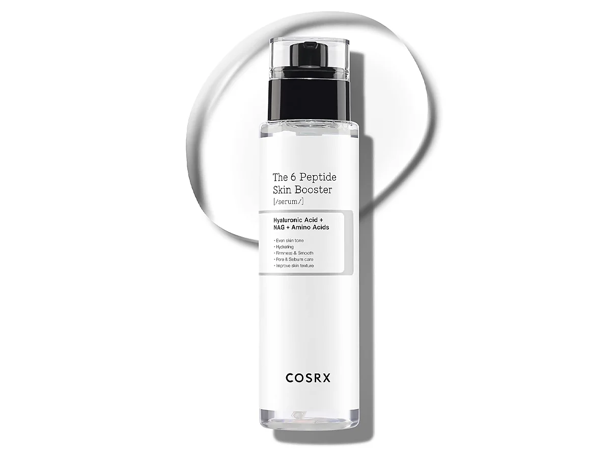 the 6 peptide skin booster de cosrx de cosmética coreana