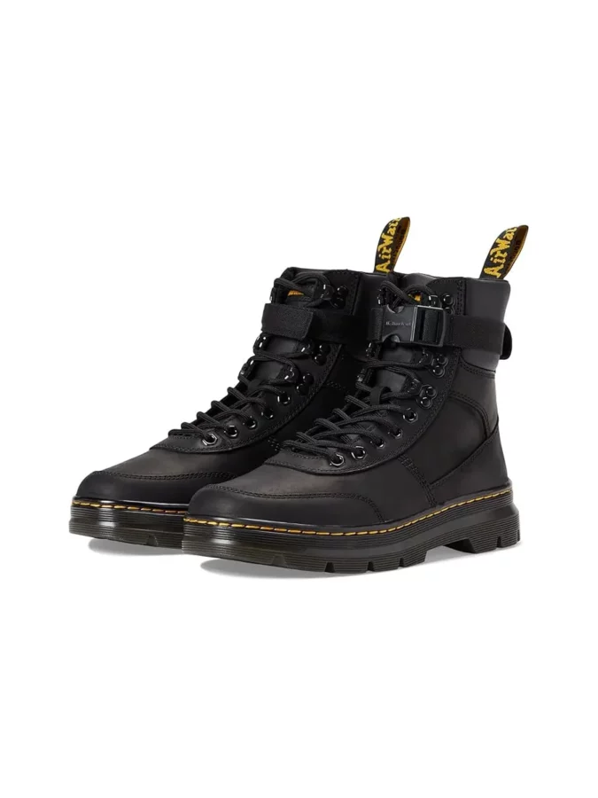 botas con suela track y plataforma para hombre