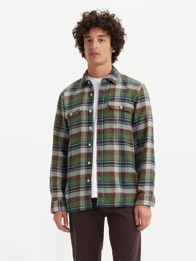 Camisa a cuadros tipo leñador de Levi's