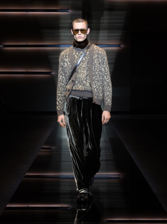 desfile Emporio Armani otoño invierno 2025 2026