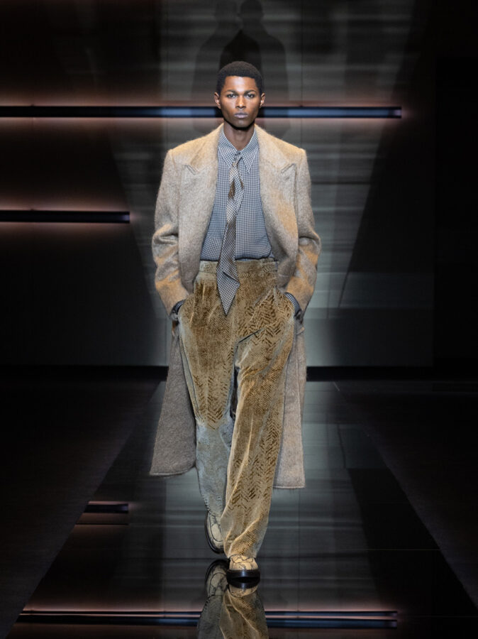 desfile Emporio Armani otoño invierno 2025 2026