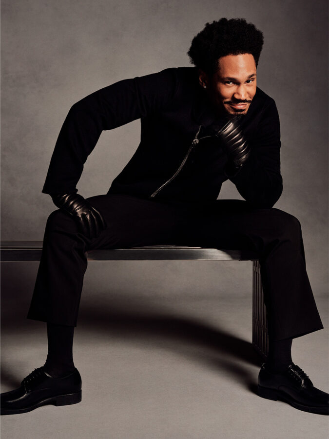 El productor musical Kaytranada en la campaña de That´s so Armani