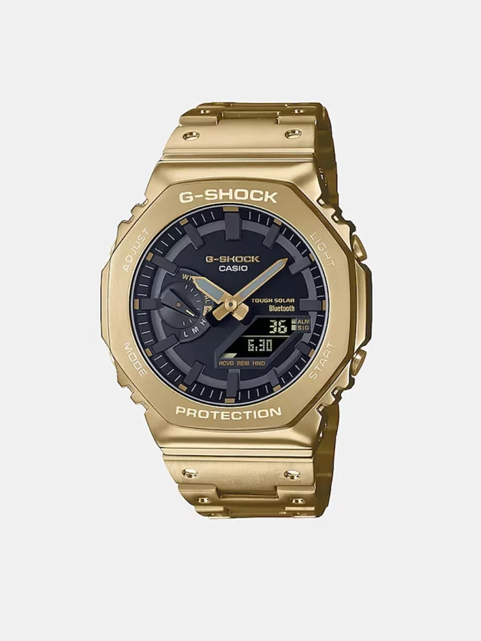 Reloj dorado G-shock de Casio