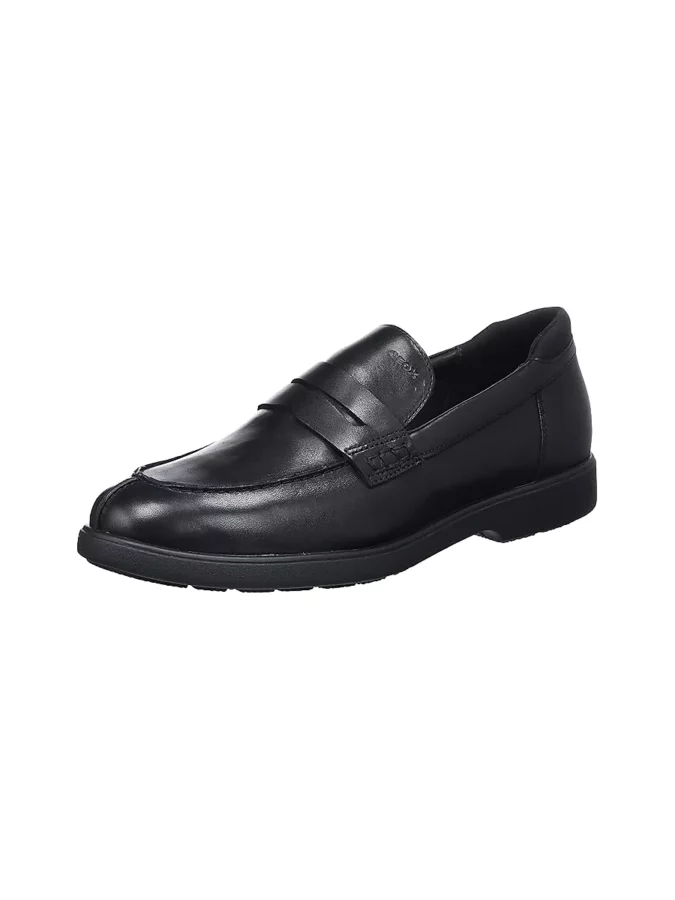 mocasín negro para hombre