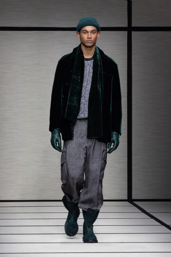 Desfile Giorgio Armani hombre otoño invierno 2025 2026