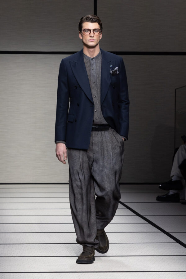 Desfile Giorgio Armani hombre otoño invierno 2025 2026