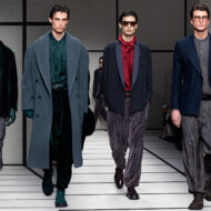 Desfile Giorgio Armani hombre otoño invierno 2025 2026