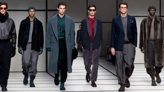 Desfile Giorgio Armani hombre otoño invierno 2025 2026