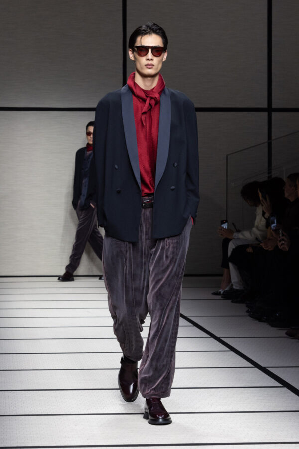 Desfile Giorgio Armani hombre otoño invierno 2025 2026