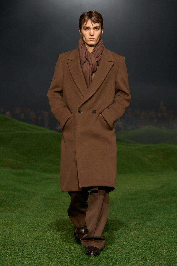 Desfile Zegna otoño-invierno 2025 2026 para hombre