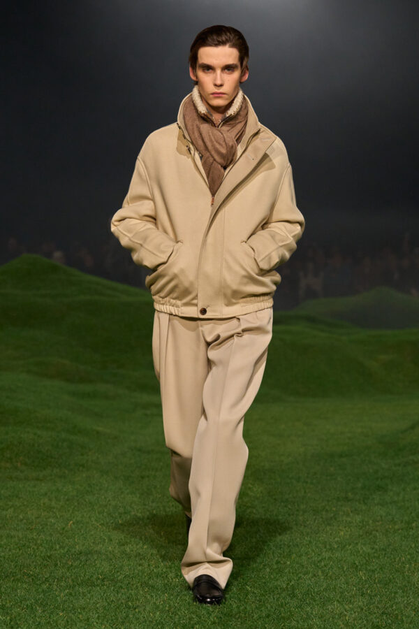 Desfile Zegna otoño-invierno 2025 2026 para hombre