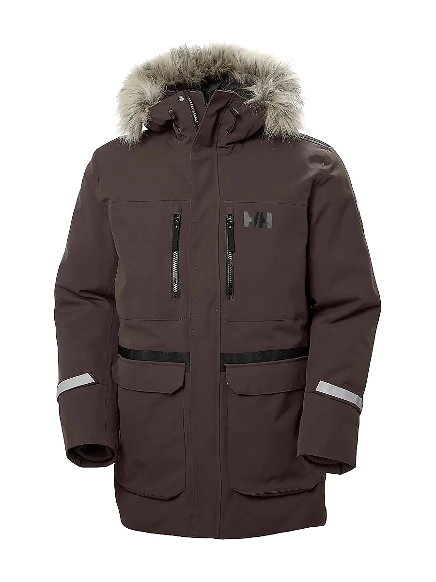 Parka marrón de Helly Hansen