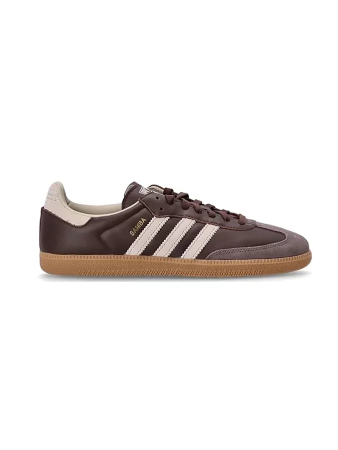 Adidas samba originales en tono marrón oscuro para hombre