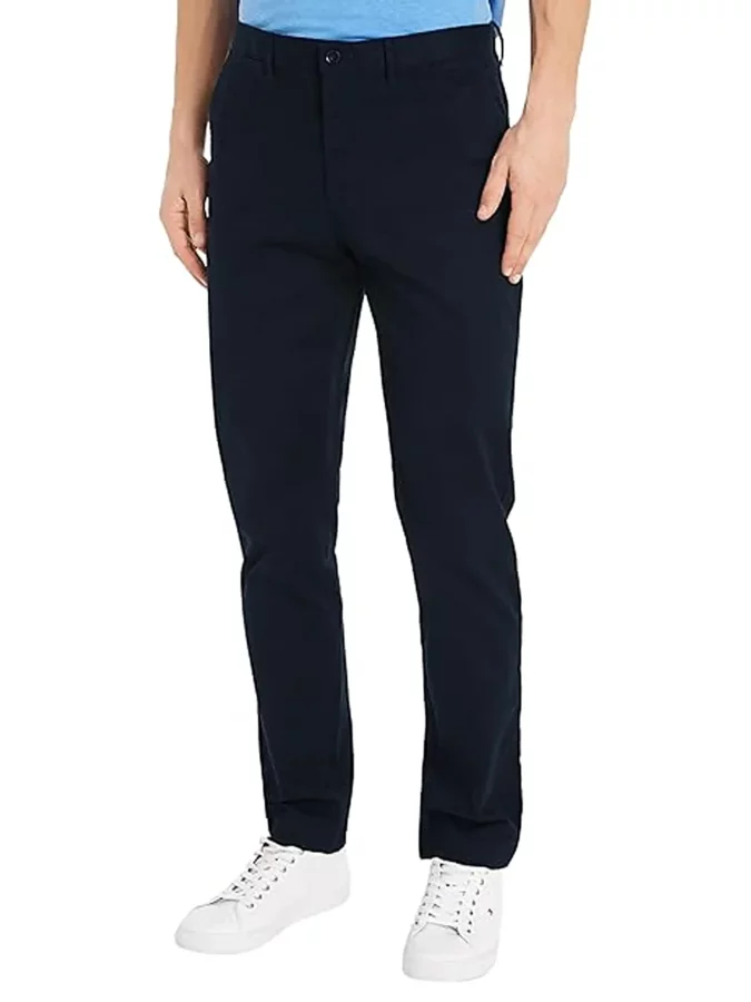 pantalones chinos azules marinos para hombre