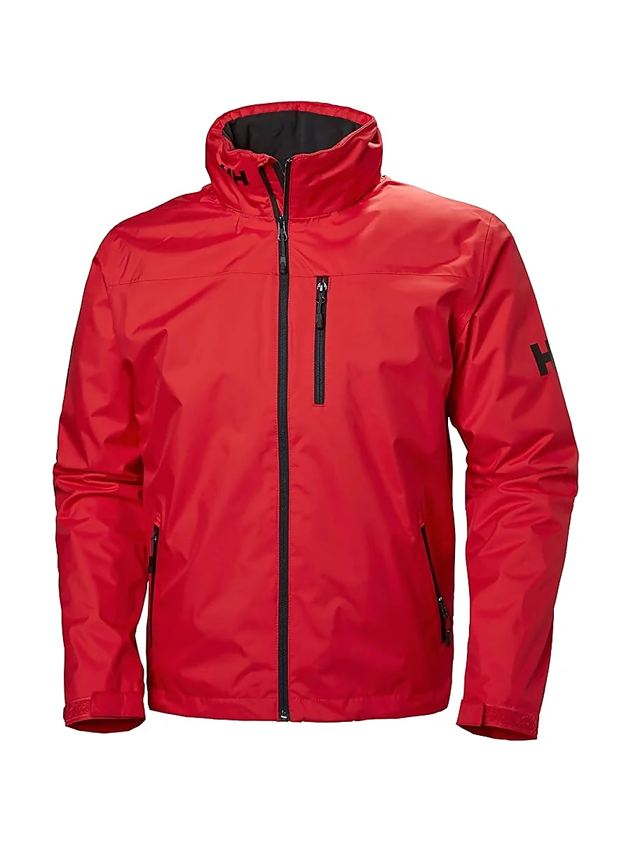 chaqueta roja de helly hansen