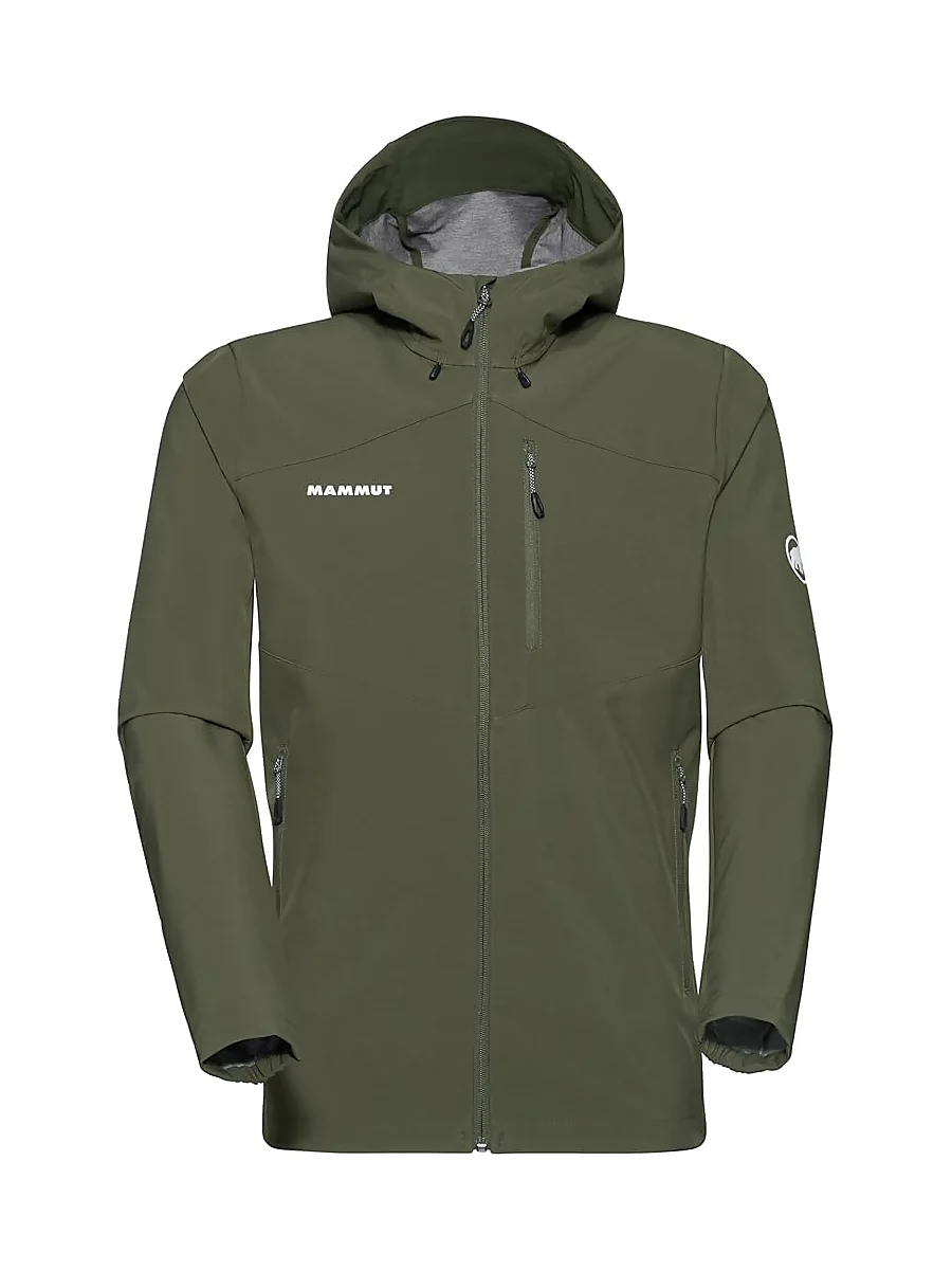 chaqueta verde de mammut