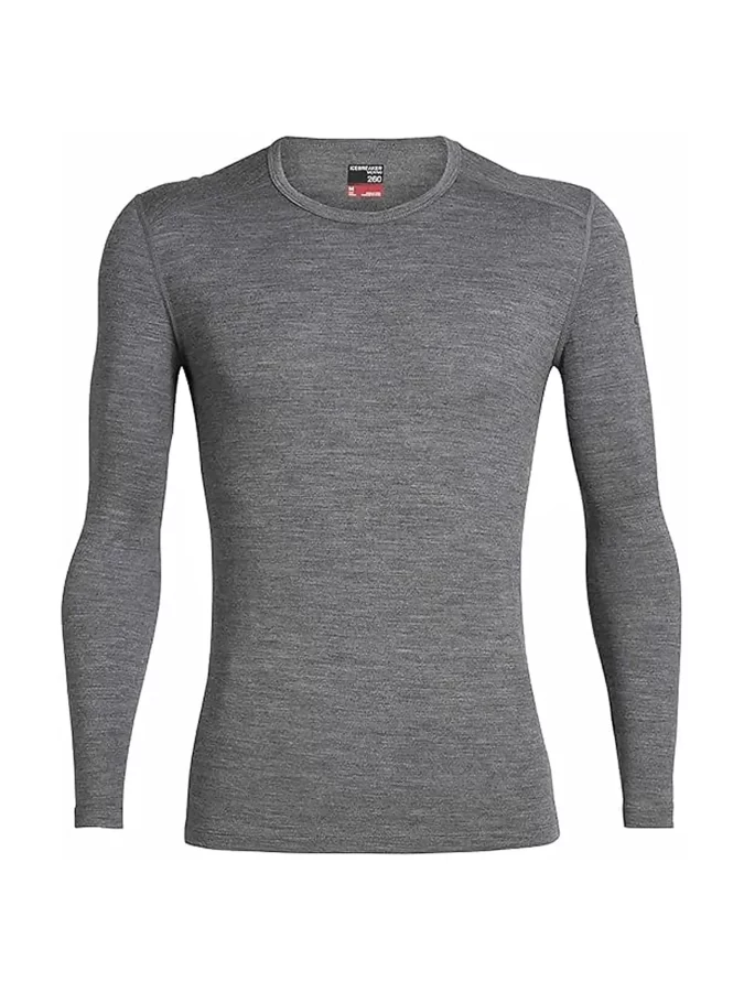 camiseta térmica gris para hombre