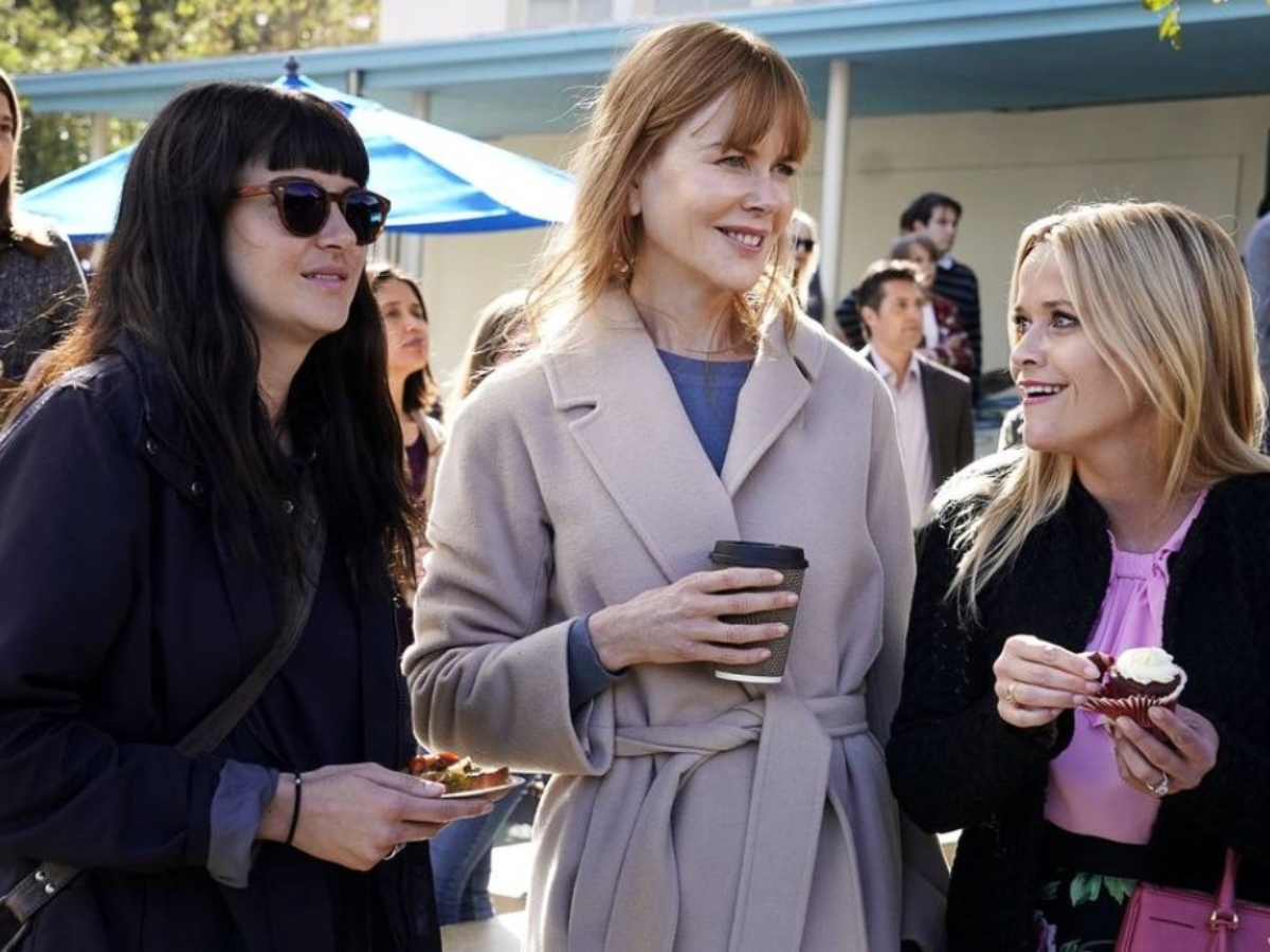 Nicole Kidman, Reese Witherspoon y Shailene Woodley en Big Little Lies, mujeres empoderadas frente a la adversidad.