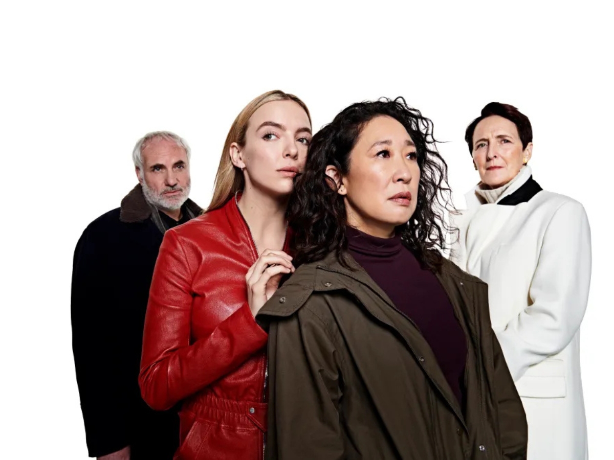 Sandra Oh y Jodie Comer en Killing Eve, mujeres empoderadas en un juego de espionaje.