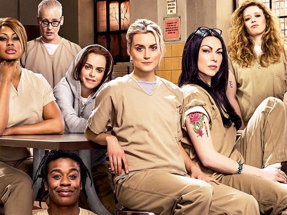 Elenco de Orange is the New Black, mujeres empoderadas en un entorno carcelario.