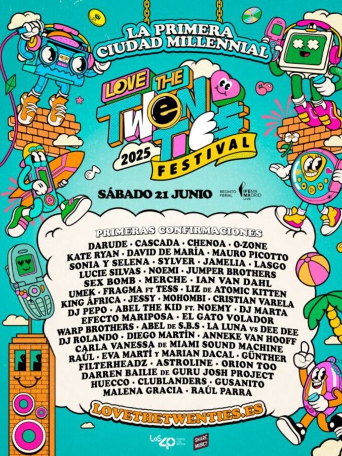 Cartel festival de música Love the Twenties 2025