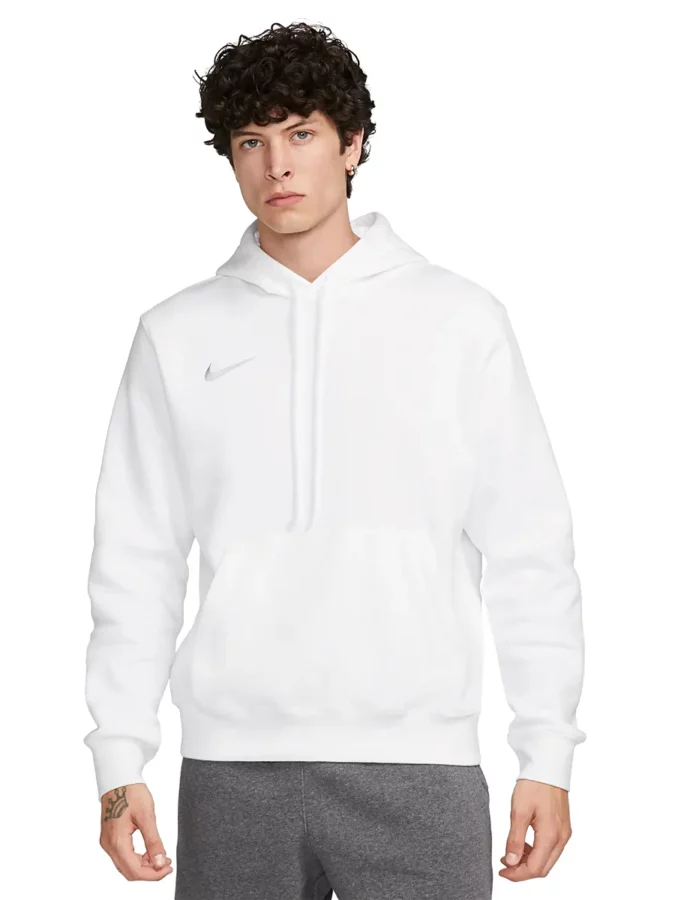 sudadera blanca de hombre con capucha