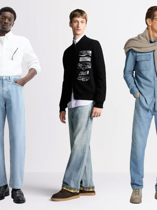 Formas de combinar los jeans claros en looks de hombre