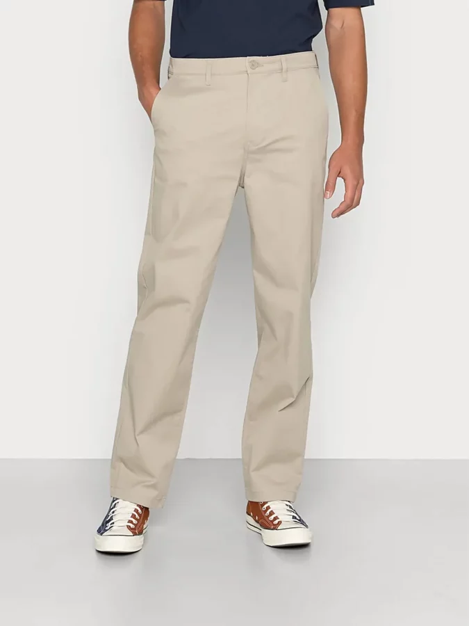 pantalones beige rectos de Lee