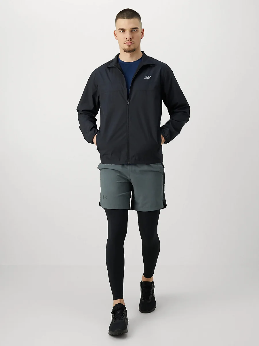 pantalón corto y mallas de new balance para hombre