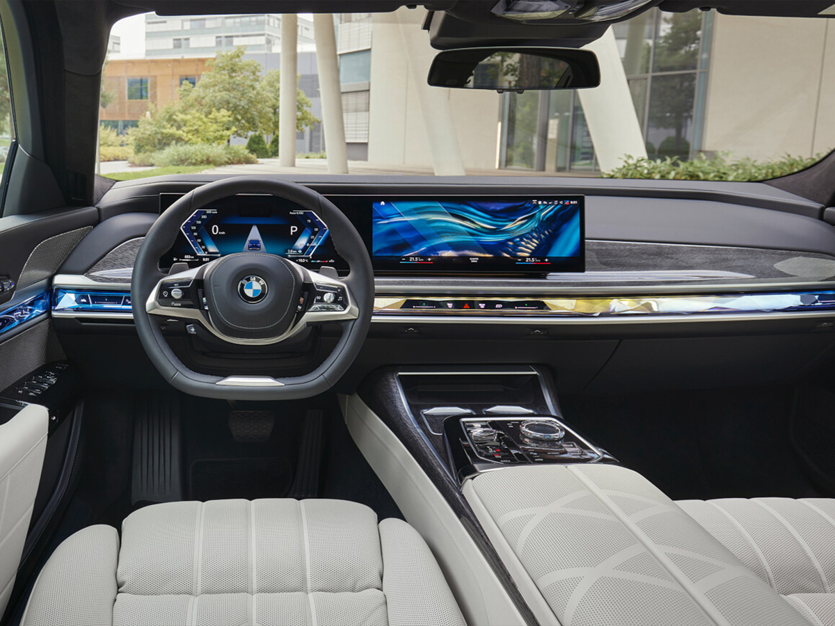 Interior del BMW Serie 7