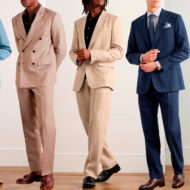 5 Trajes de hombre para verano ( y cómo combinarlos con mucha clase) Ideas de estilo para vestir el traje de hombre en verano