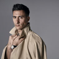 Futbolista Juan Musso Atlético de Madrid en una sesión de fotos para la revista masculina Rísbel