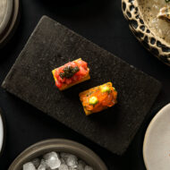 carta del restaurante Ponja Nikkei de Madrid