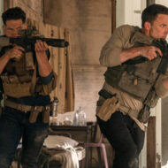 Escena de la película El Contable con Ben Affleck