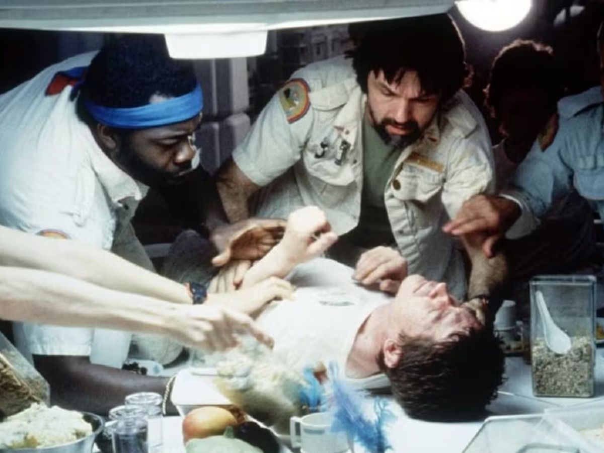 Escena de la película Alien: el octavo pasajero