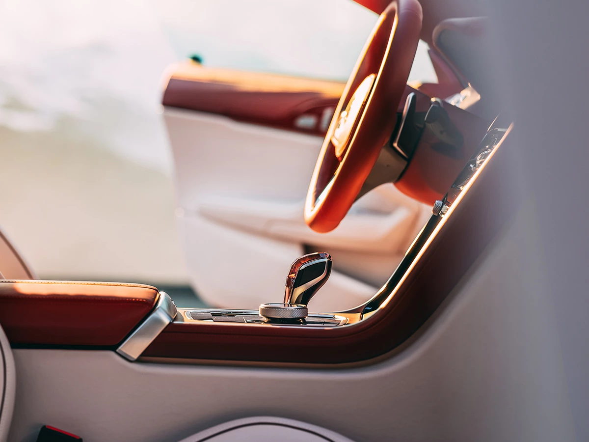 Interior del BMW Concept Speedtop