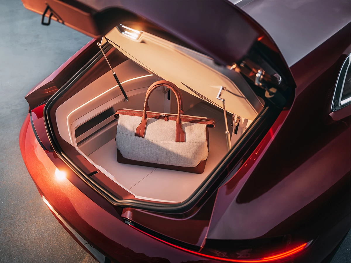 maletero del BMW Concept Speedtop