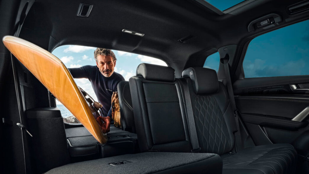 BYD TANG 2024 maletero interior