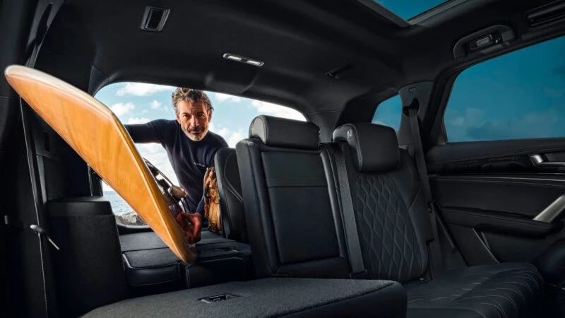 BYD TANG 2024 maletero interior