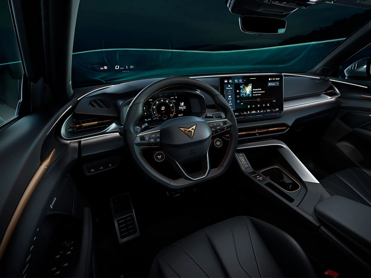 Asiento del conductor del CUPRA Terramar e-HYBRID 204CV