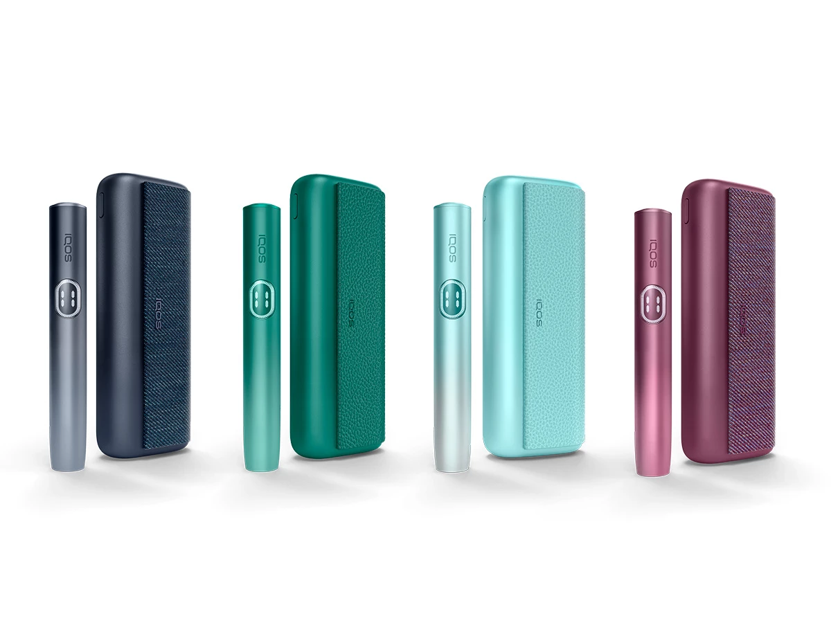 Gama Iqos Iluma i Prime en diferentes tonos