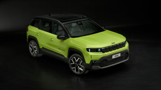 Nuevo Jeep Compass 2025 en color verde lima