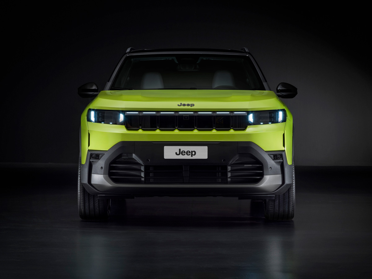 Frontal del nuevo Jeep Compass 2025