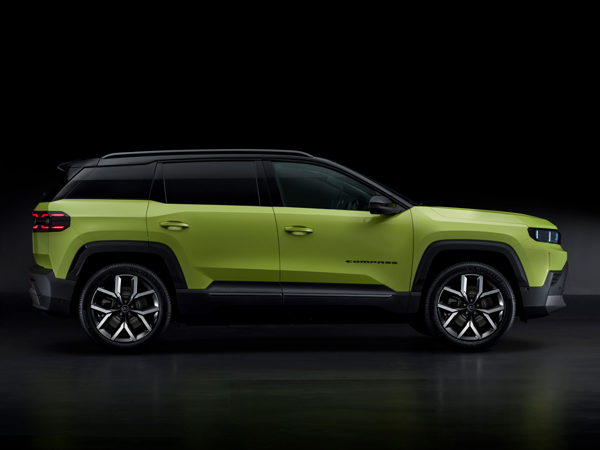 Nuevo Jeep Compass 2025 vista lateral